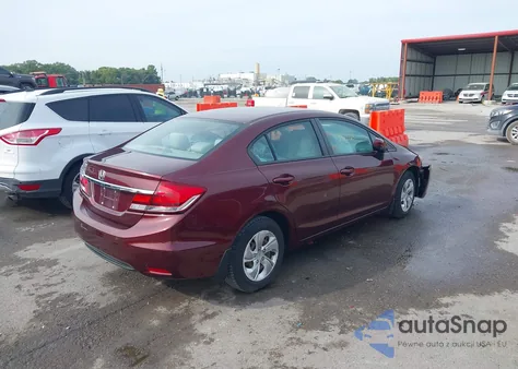2015 Honda Civic Lx из США, поврежденный, VIN 19XFB2F57FE020152